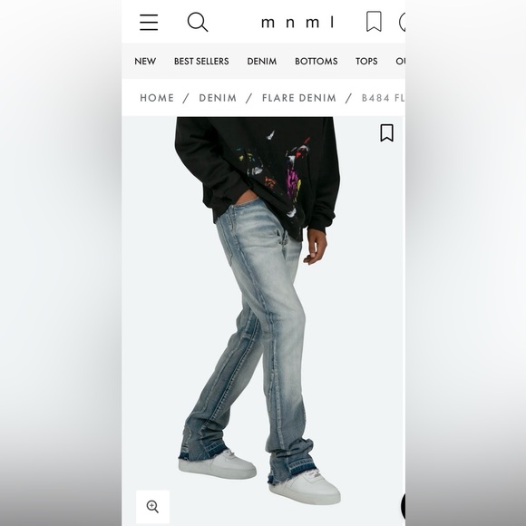 MNML jeans flare (men’s) - Picture 6 of 8